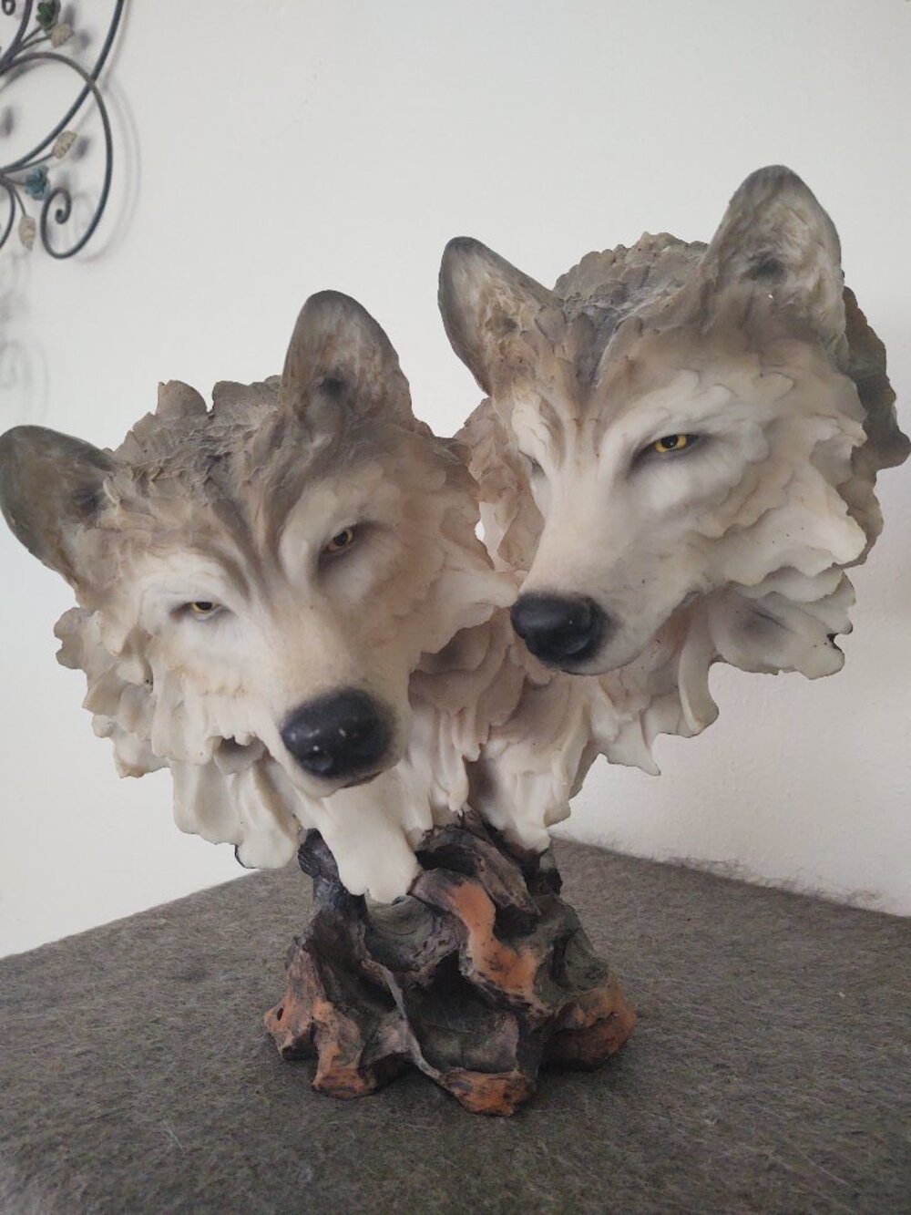 Wolf heads